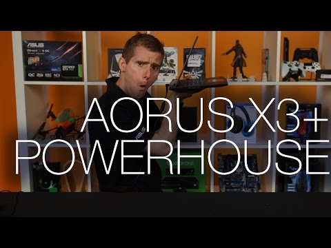 AORUS X3 Plus Ultrathin Gaming Laptop Unboxing and Overview