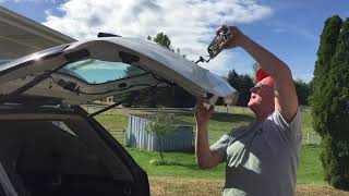 2010 - 2015 Chevy Equinox lift gate won't open easy fix.