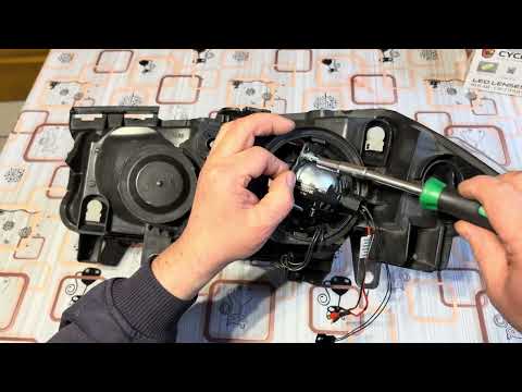 Bi - Led линзы renault megane 2 06-08 - фото 1 - id-p2891858171