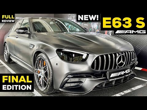 2023 MERCEDES E63 S AMG NEW Final Edition V8 BRUTAL Sound FULL In-Depth Review Exterior Interior