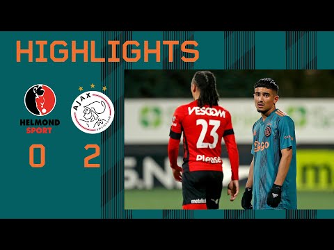 Highlights Helmond Sport - Ajax Reserves | Keuken Kampioen Divisie