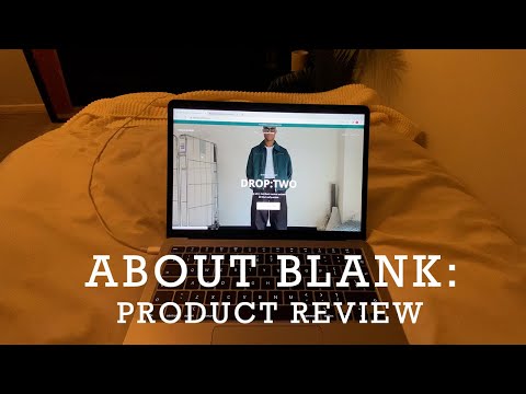 About Blank product review