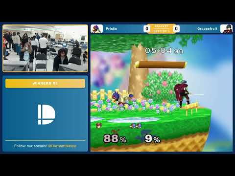 The Durham Dojo #9 Losers Bracket - PRIN$E (Falco) vs Graapefruit (Marth)