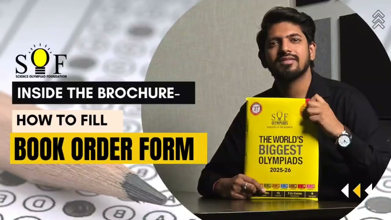 How to Fill SOF Book Order Form 2025–26 | Complete Guide for Schools & Coordinators #sofolympiad