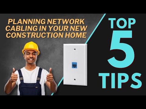TOP 5 TIPS - Planning Network Cabling in a New Home