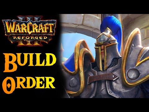 Warcraft 3 Reforged HUMAN Build Order - BEGINNERS