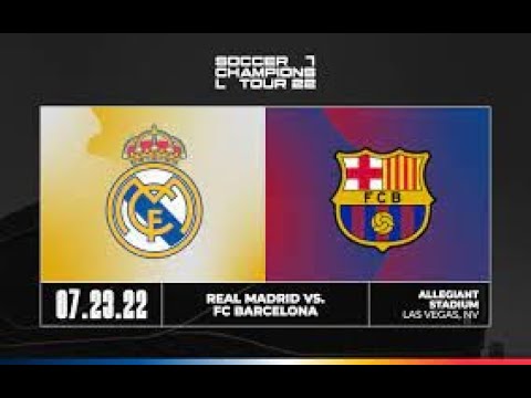 FC BARCELONA VS REAL MADRID FULL PRESEASON GAME