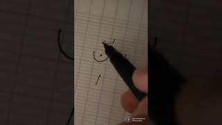 Super Easy Way To Draw A Cute ⬜⬜⬜💖. #shorts #drawing #paper #dessiner 　 #facile