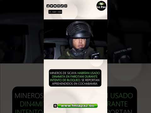 Cerca de las 20:30 se registró la movilización de un grupo de mineros de Sicaya puente de Parotani