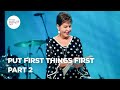 Put First Things First Part 2 Joyce Meyer Enjoying Everyday Life