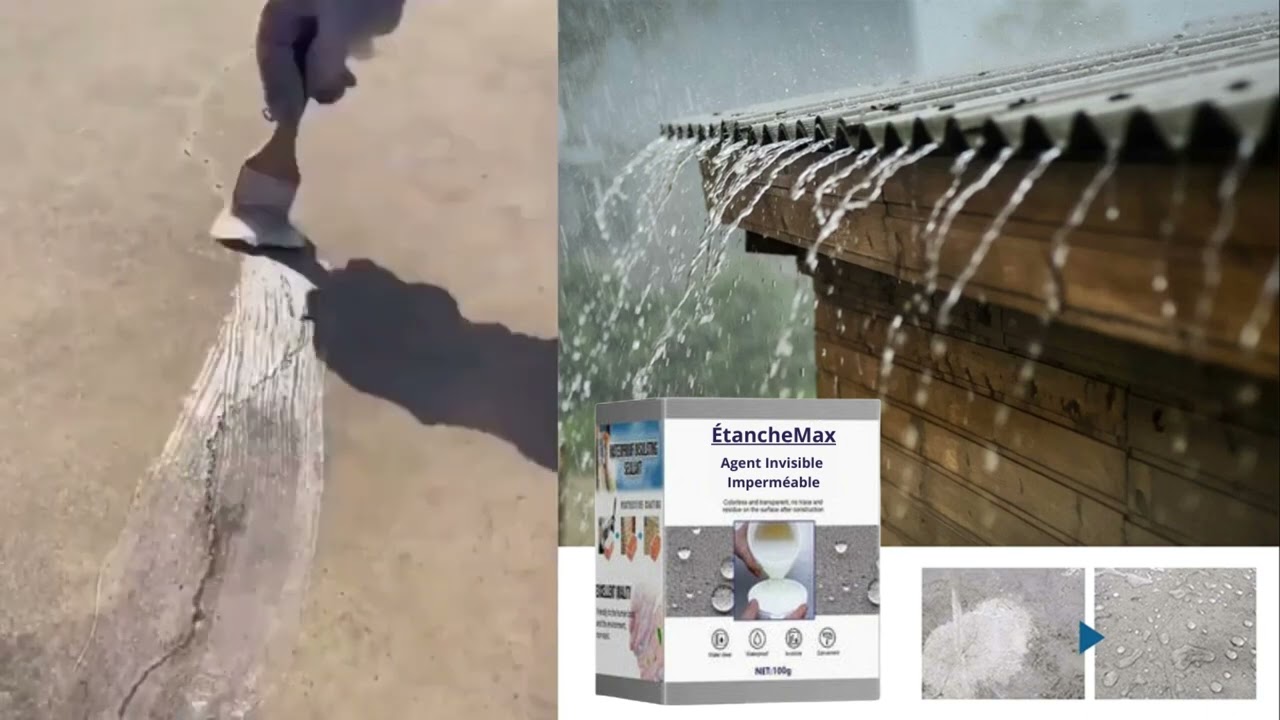 Thumbnail do Vídeo - Agent Imperméable Anti-Fuites