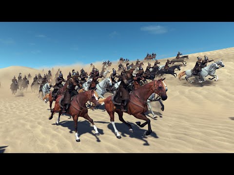 Mount & Blade II: Bannerlord | 500 Aserai Horse Archer Vs 500 Khuzait Horse Archer | Who Win?