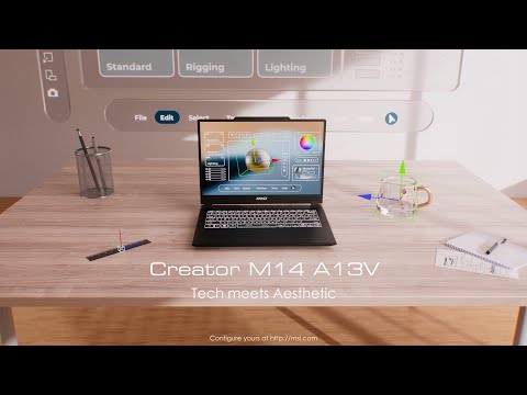 Creator M14 A13V - Tech meets Aesthetic | MSI