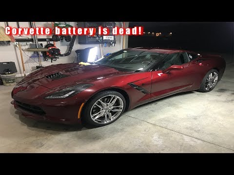 How to jump start a C7 Chevrolet Corvette  2014-2019