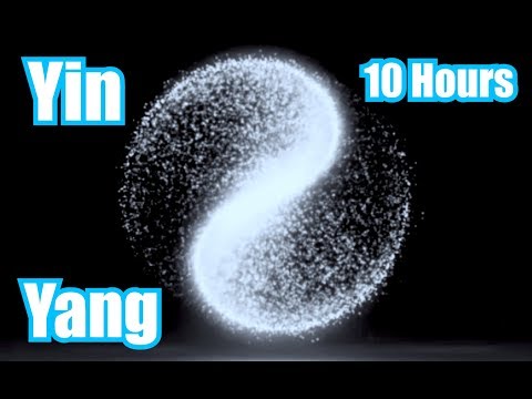 MESMERIZING YIN YANG FAN NOISE SLEEP TRICK w/ VISUAL SLEEP AID 10 HOUR FAN WHITE NOISE FOR SLEEPING