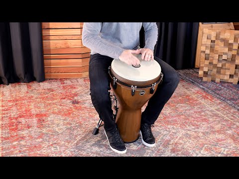 Meinl JD14BW Jumbo Djembe 14" Barnwood - Djembe image 9