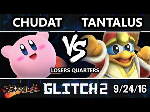 Glitch 2 Brawl - VGBC | Chudat (Kirby) Vs. VGBC | Tantalus (DedeDe) SSBB Losers Quarters
