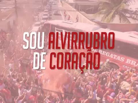 "Bravos Regatianos - Sou Alvirrubro de Coração" Barra: Bravos Regatianos • Club: CRB • País: Brasil