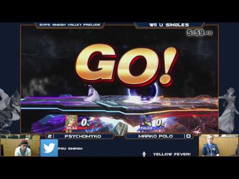 SCC - SV Prelude Wii U Singles - PsychoMyko (Falco) vs Marko Polo (Cloud/Zelda) - Losers Semis