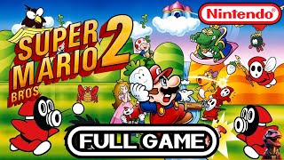 Super Mario Bros. 2 1988 | NES Longplay | Classic Retro Gameplay | No Commentary