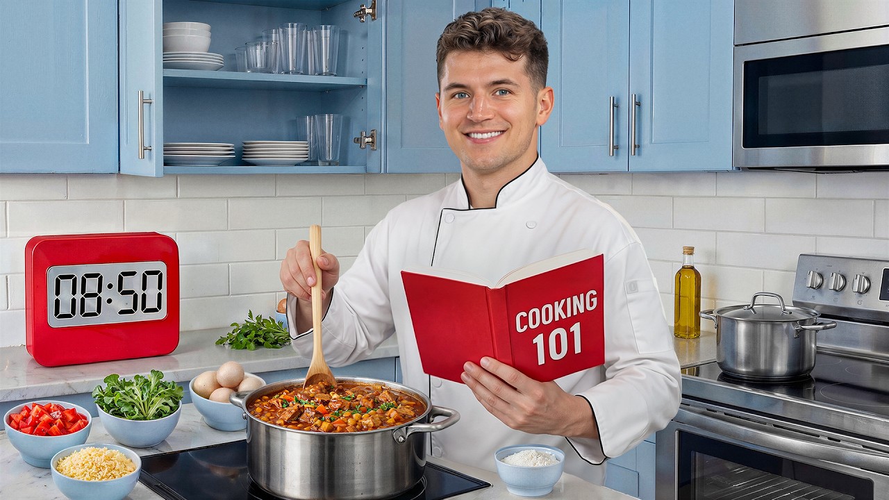 Learn To Cook In Less Than 1 Hour
