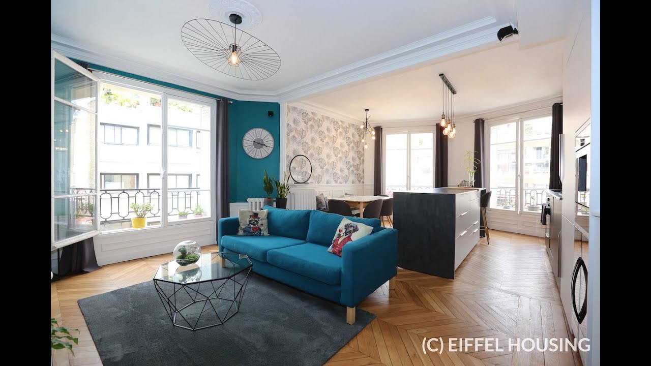 Watch video Rue de la Croix-Nivert - Paris 15 - 85 sqm - 2BR + 1 spare room / study room - furnished Rue de la Croix-Nivert - Paris 15 - 85 sqm - 2BR + 1 spare room / study room - furnished