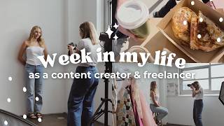 A Week In The Life of a Full Time Content Creator & Freelancer