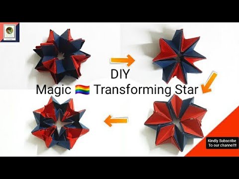 How To Make Paper MOVING FIREWORKS | Origami Fireworks | Master Crafts