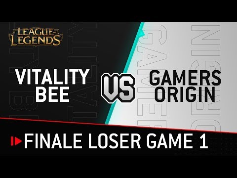 VITALITY BEE VS GAMERS ORIGIN - Finale loser game 1 - Lyon e-Sport 2019