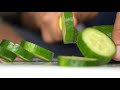 Veg Salad Cutting How To Cut Salad Slow Motion Vegetables Cutting Cucumber Salad Cutting Video