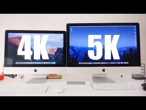 4K VS 5K 2015 iMac