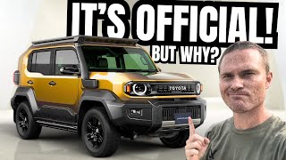 Ugly or Cool? All New Toyota Land Cruiser FJ Revealed!