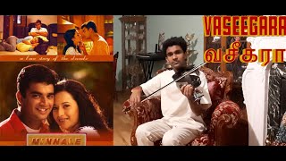 Download lagu Vaseegara (வசீகரா) Zara Zara - Violin Cover by AJ | Minnale | Harris Jayaraj | Ajanthan Jeyakumar mp3