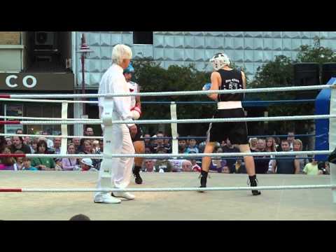 Alexander Schuckmann vs. Dennis Guckert (Runde 1) OpenAir Boxen Idar-Oberstein