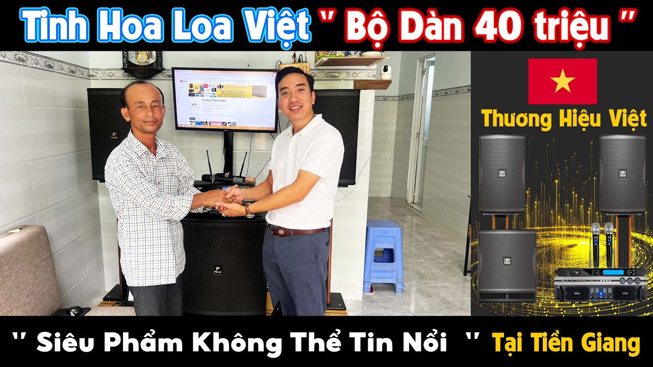 Video sản phẩm Dàn Karaoke P'Sound TT281: (P'SOUND S-6030i, Vatasa T500, Vatasa V6 Pro, Vatasa VA-4600, P'SOUND SUB-6018)