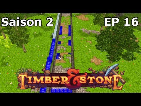 Timber and Stone S2E16 Début protection route + 1 new settler - Gameplay (No Commentary)
