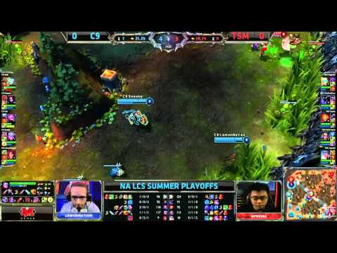 LCS NA Summer 2013 Final: Team SoloMid vs Cloud 9 Game 1 (01.09.2013)