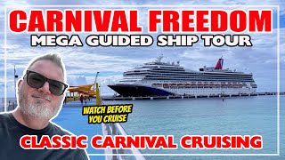 Carnival Freedom Ship Tour