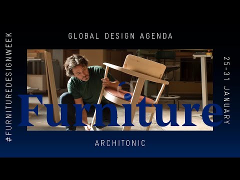 GLOBAL DESIGN AGENDA 2021: FURNITURE DESIGN WEEK