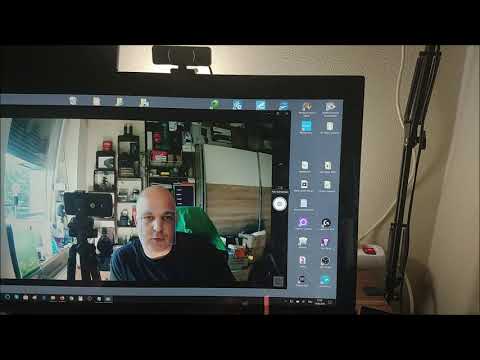 Dericam W4 Full HD 1080p USB Webcam für Skype, Zoom, OBS, Streaming, etc.