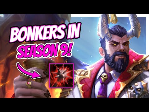 NEW JOTUNNS VIGOR IS BONKERS ON THANA! - Smite Season 9 Thanatos solo gameplay