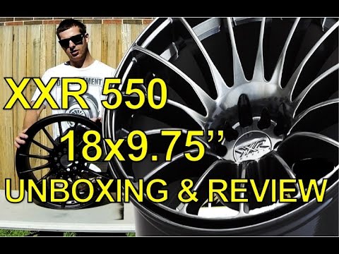 XXR 550 18x9.75" WHEEL UNBOXING/REVIEW (PART 1)