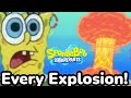 Every Explosion In SpongeBob 2024 UPDATED VERSION