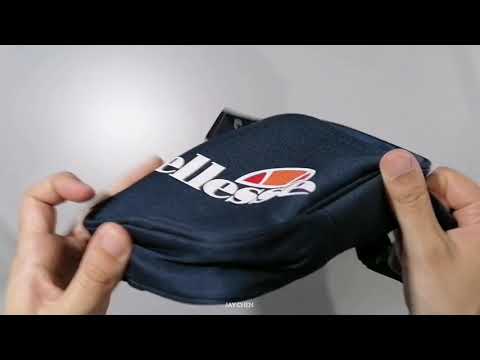 Unboxing Ellesse Lukka Cross Body Bag in Navy