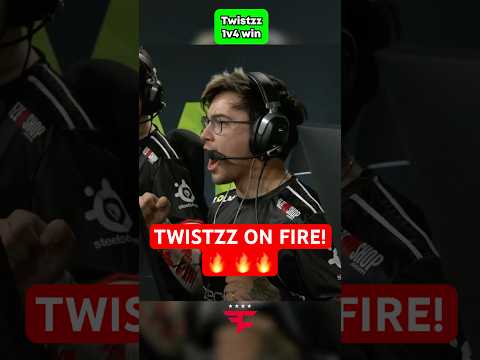 Twistzz CRUSHES Spirit With a 1v4! 😳 #cs2