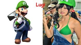 Mario Bros. in Real Life  As Girl | Mario Bros. in Real Life ! Mario Characters In Real Life
