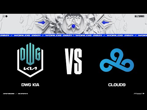 DK vs. C9 | Worlds Group Stage Day 3 | DWG KIA vs. Cloud9 (2021)