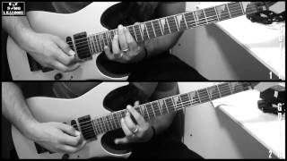 The Jester Race - In Flames(standard tuning) [Guitar Solo Lesson with TAB/Score]