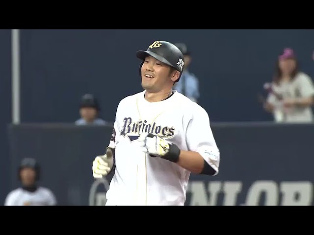 【8回裏】「左殺し返し」!! バファローズ・T-岡田 ホークス・森福から貴重な勝ち越しタイムリー!! 2016/9/8 Bs-H