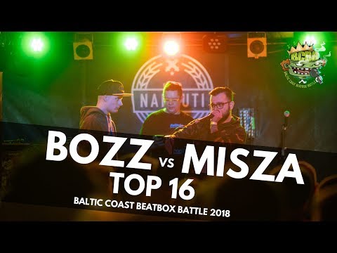 BOZZ vs MISZA | Baltic Coast Beatbox Battle 2018 | TOP 16